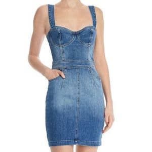 Guess Denim Dress / Jean Bustier Dress
